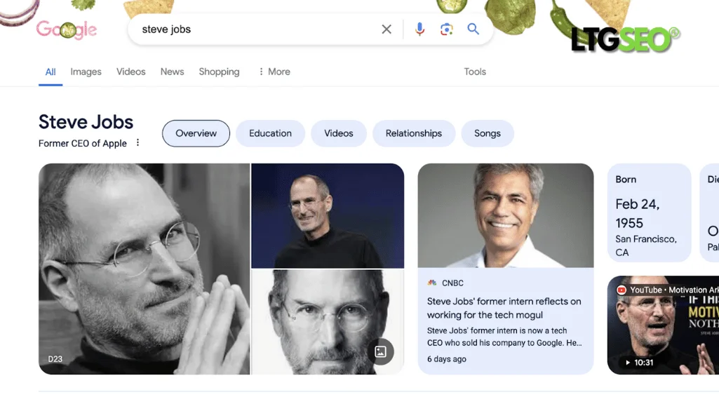 google knowledge graph ltgseo vn